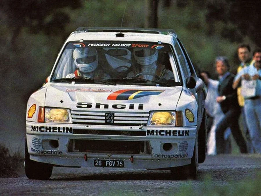 Peugeot 205 T16 Evolution 1 chassis C16 — Supercar Nostalgia